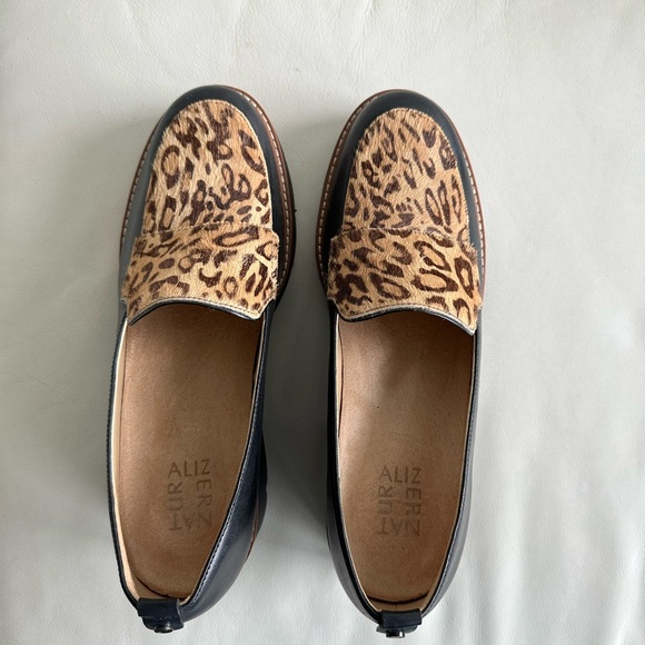 Animal print Naturalizer Lug Sole Loafer so 9.5 - Picture 6 of 8